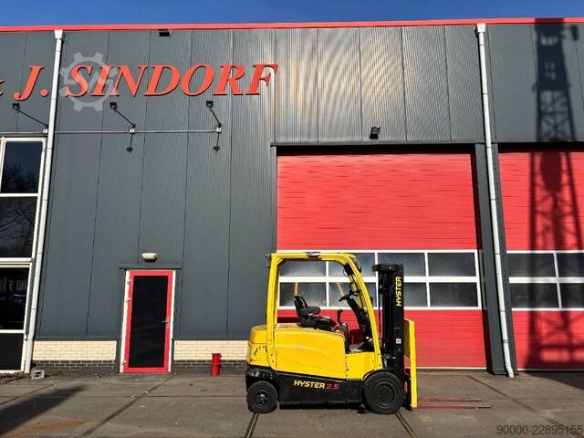 Forklift Hyster J2.5 XN 2500kg E- heftruck triplo
