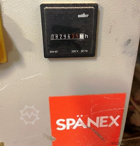 Absauganlage mit Brikettierpresse Spänex SHB 50