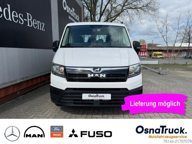 Pick-up van MAN TGE 3.140 DOKA Pritsche Klima, 7-Sitze