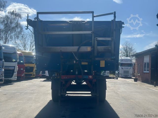 Tipper semitrailer SCHMITZ CARGOBULL Skl 24 SL 7.2 Okuslide Alukasten Lift