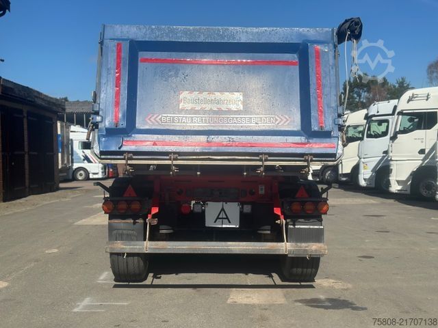 Tipper semitrailer SCHMITZ CARGOBULL Skl 24 SL 7.2 Okuslide Alukasten Lift