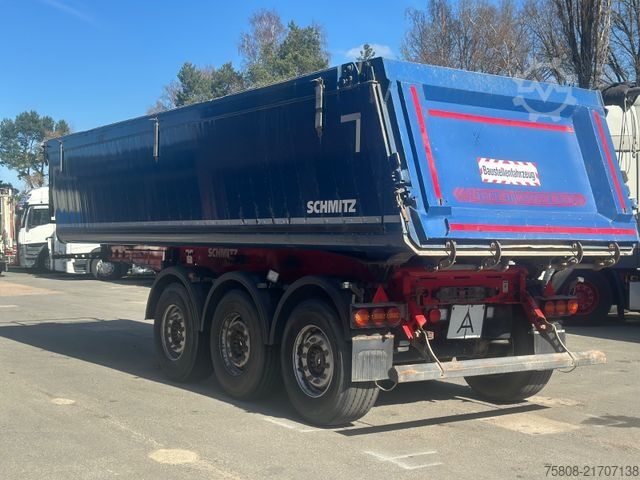 Tipper semitrailer SCHMITZ CARGOBULL Skl 24 SL 7.2 Okuslide Alukasten Lift