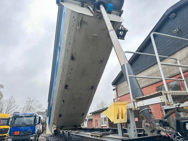 Tipper semitrailer LANGENDORF SKS-HS 24/30 Stahl 26m³ elektr Verdeck Lift