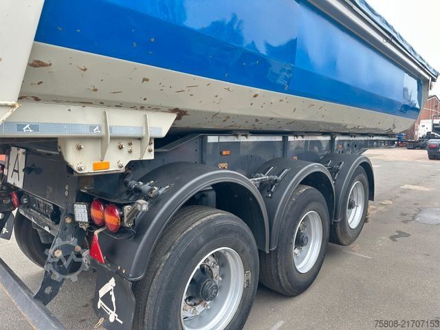 Tipper semitrailer LANGENDORF SKS-HS 24/30 Stahl 26m³ elektr Verdeck Lift