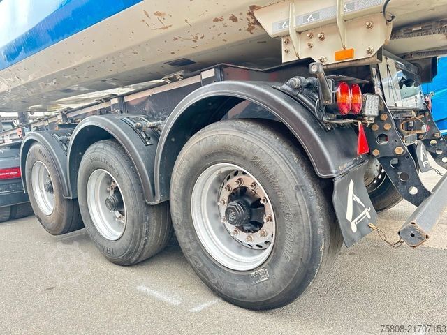 Tipper semitrailer LANGENDORF SKS-HS 24/30 Stahl 26m³ elektr Verdeck Lift