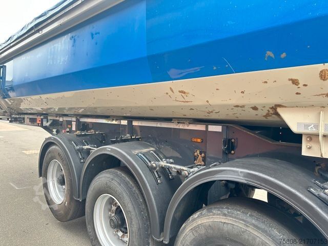 Tipper semitrailer LANGENDORF SKS-HS 24/30 Stahl 26m³ elektr Verdeck Lift