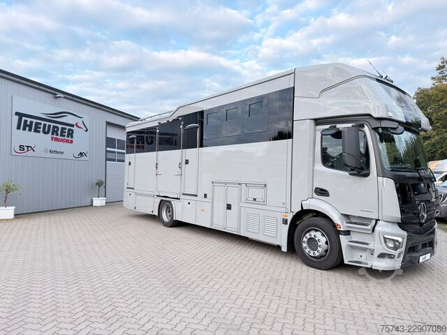 Viehtransporter LKW MERCEDES-BENZ ACTROS 1835  5 Pferde POP-OUT,  Neu