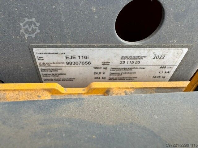 Electric Pallet Trucks Jungheinrich EJE 116i Li-Ion