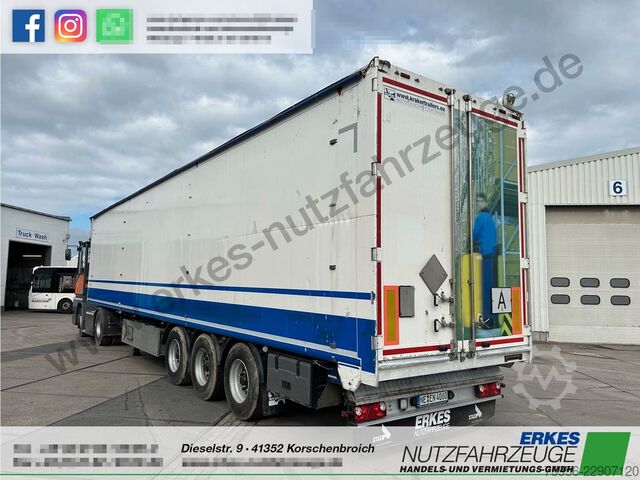 Walking floor semitrailer KRAKER Schubboden 91m³