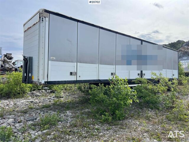 Curtain sided HRD 3 axle canopy trolley repair object w/ full side o