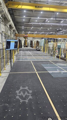 Cutting glass line Lisec Lisec Cutting line