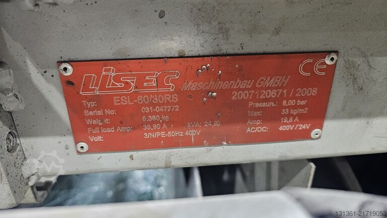 Cutting glass line Lisec Lisec Cutting line