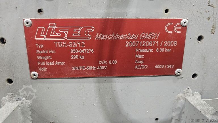 Cutting glass line Lisec Lisec Cutting line