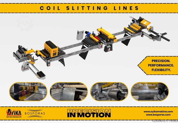 Complete Turnkey Coil Processing Lines BOSPORAS MACHINERY | AYIKA CTCP-Series