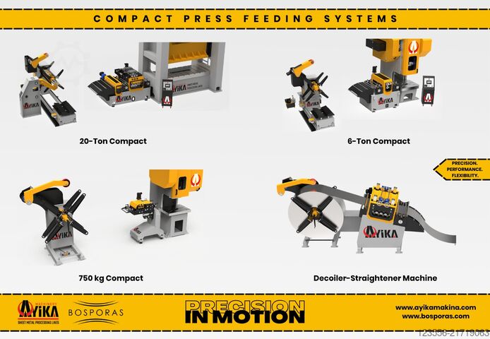 Complete Turnkey Coil Processing Lines BOSPORAS MACHINERY | AYIKA CTCP-Series