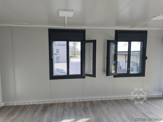 Residential container Bürocontainer / Wohncontainer / Baucontainer Modell MODULHAUS  57,6 m²