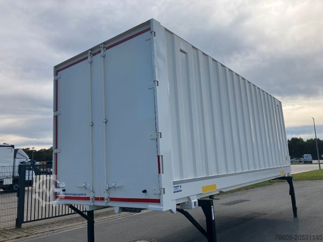 Swap body trailer Wechselbrücke Koffer
