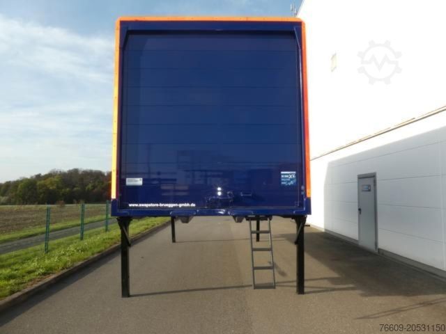 Swap body trailer KRONE Heck Alu.- Rolltor