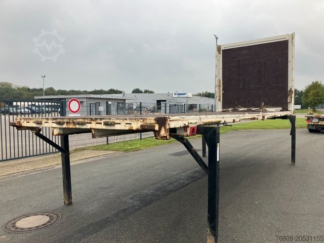 Swap body trailer KRONE Wechselbrücke Pritsche
