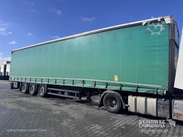 Auflieger mit Pritsche & Plane Schmitz Cargobull Curtainsider Mega