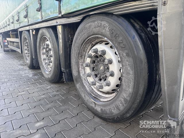 Auflieger mit Pritsche & Plane Schmitz Cargobull Curtainsider Mega