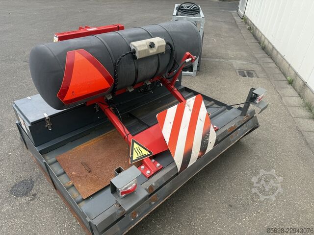 Hoaf 1.8 twin weed burner 180 cm with 3 gas cylinders HOAF 1.8-twin