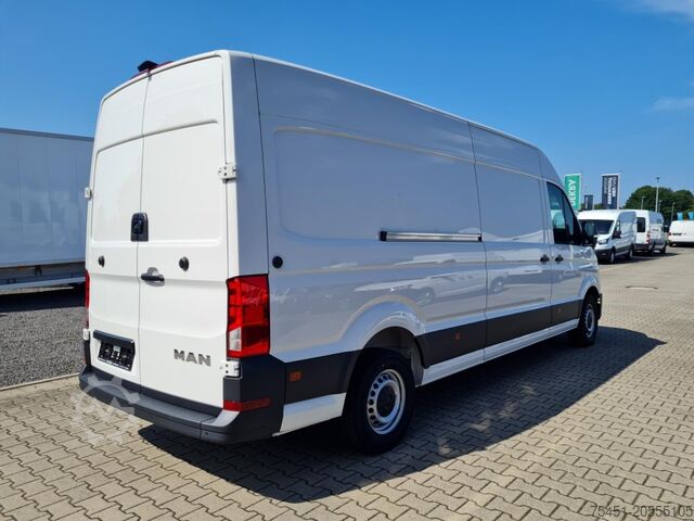 High top van Man TGE 3.140 Kasten lang L4H3 KAMERA LED HOLZLADEBODEN