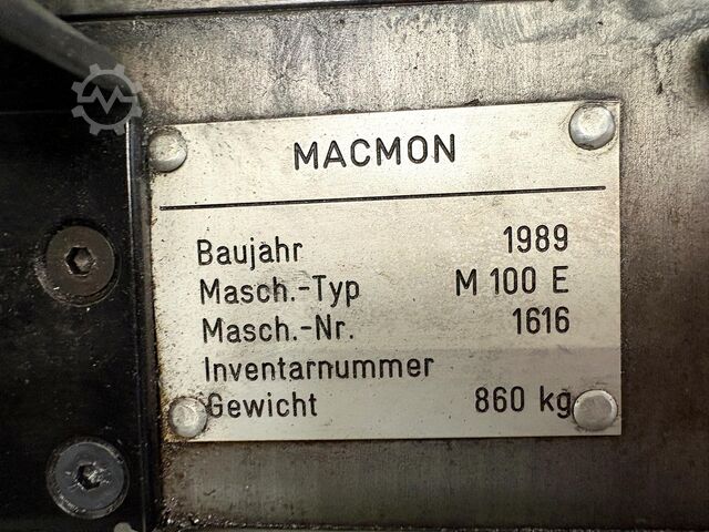 Tool room milling machine MACMON M 100 E