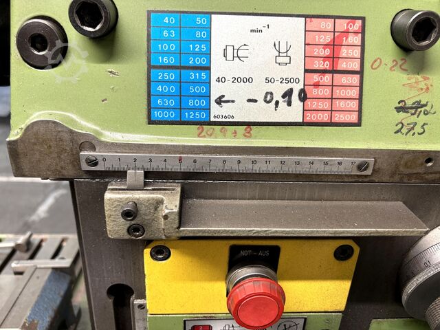 Werkzeugfräsmaschine MACMON M 100 E