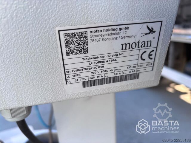 Motan Central Drying System – LUXOR A 400-E Motan Central Drying System – LUXOR A 400-E
