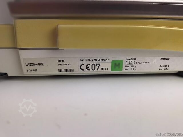 Sartorius LA820-0CE Waage mit Drucker Sartorius LA820-0CE
