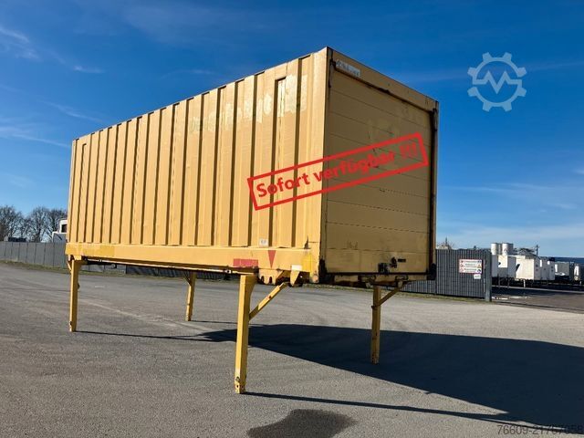 Swap body trailer KRONE Wechselbrücke Koffer