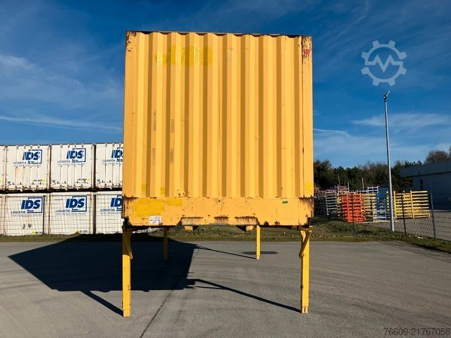 Swap body trailer KRONE Wechselbrücke Koffer