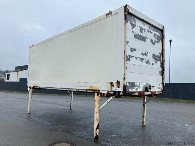 Swap body trailer KRONE Wechselbrücke Koffer