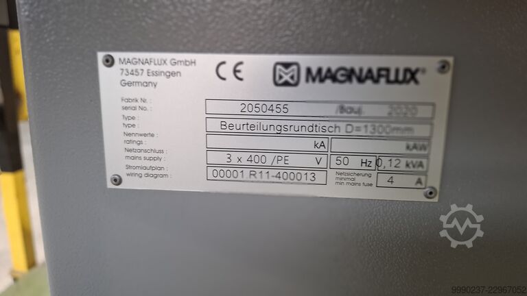 DEMAGNETIZER AND VACUUM TABLE MAGNAFLUX ETT-250