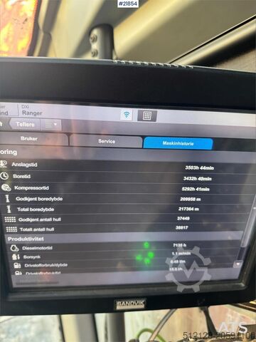 Soil drill Sandvik DX800i