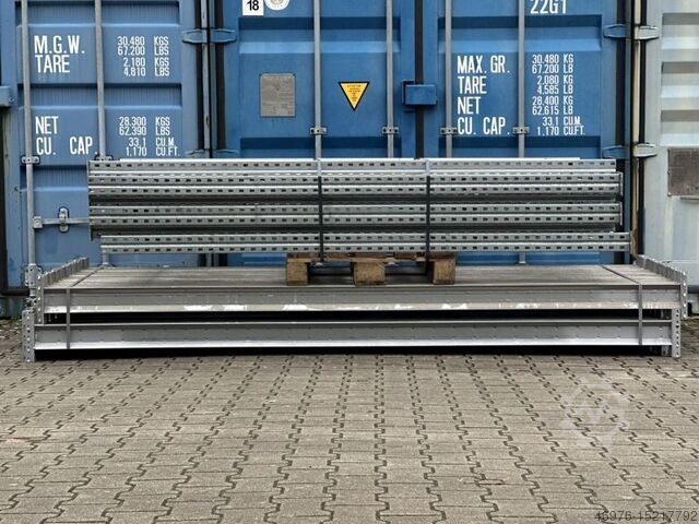 Pallet racking system High-bay warehouse Shelving Dexion P 90 / St.: 2.500 x 1.100 mm/ Tr. 3.000 mm / 15,540 lfm.