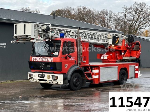 LKW mit Hubarbeitsbühne MERCEDES-BENZ 1838 4x2 Feuerwehr,Drehleiter Camiva DLK23/12