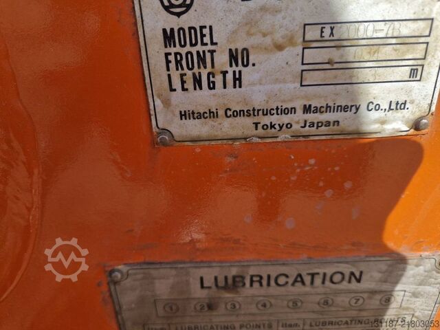 Mast Hitachi EX2000-7B Boom + Stick