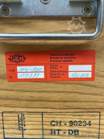 FISCHER MFV-1260 ELECTROSPINDLE FISCHER MFV-1260