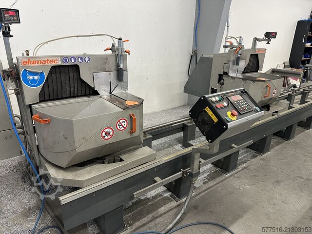 Double Miter Saw 3 axis 6m Elumatec DG 104