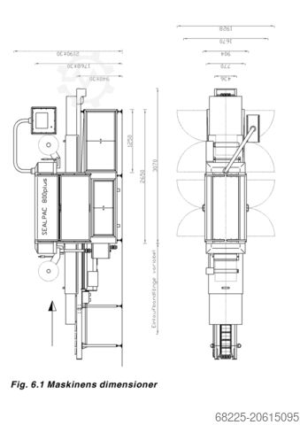 Meat processing machine Sealpac 800+