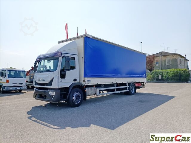 Flatbed truck with tarpaulin Iveco EUROCARGO 190-280
