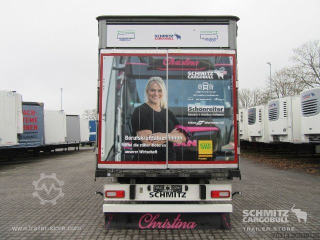 Open semitrailer with tarp Schmitz Cargobull Curtainsider Standard Getränke