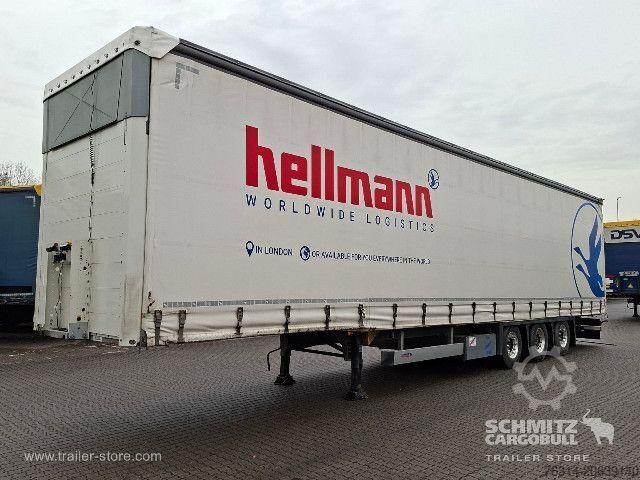 Open semitrailer with tarp Schmitz Cargobull Curtainsider Standard Getränke