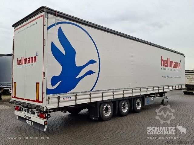 Open semitrailer with tarp Schmitz Cargobull Curtainsider Standard Getränke