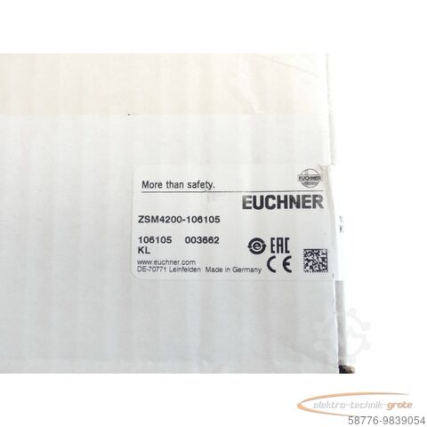 Component Euchner ZSM4200-106105 Gehäuse mit Tasten - .! -