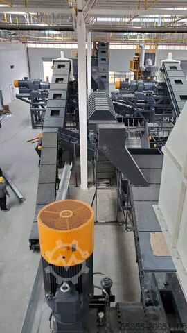 Tire Recycling / Shredding System 3E-GrabTrade TIRE RECYCLING LINE