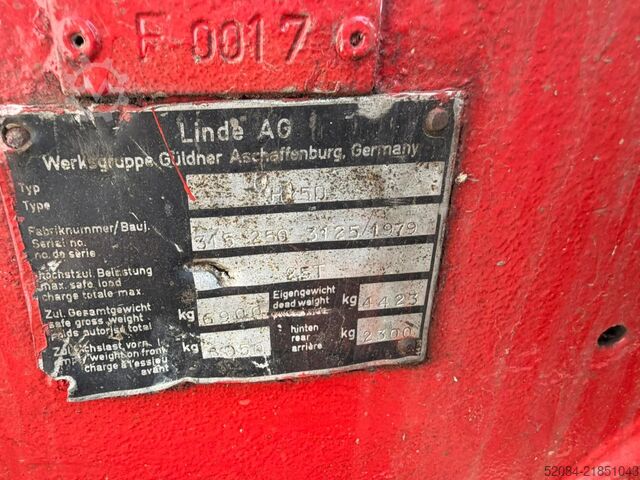 Forklift LINDE H250
