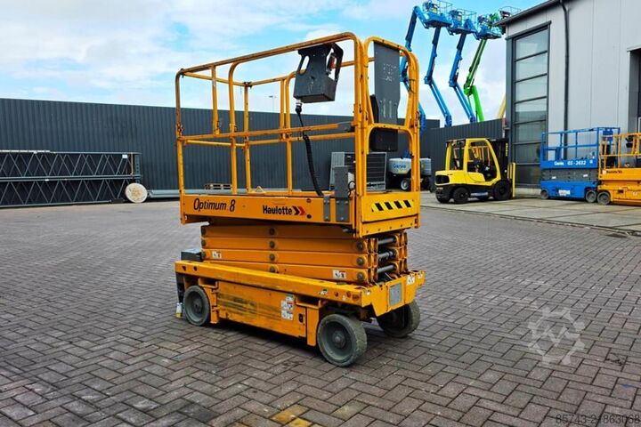 Scissor lift Haulotte Optimum 8 Electric, 7.77m Working Height, 230kg Ca